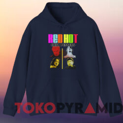Red Hot Chili Peppers 2004 Summer Tour T-Shirt 3 Red Hot Chili Peppers 2004 Summer Tour T shirt Navy Hoodie