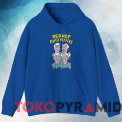 Red Hot Chili Peppers 2017 Tour T shirt Blue Hoodie