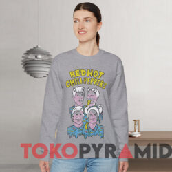 Red Hot Chili Peppers 2017 Tour T shirt Grey Sweatshirt