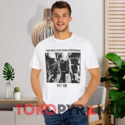 Red Hot Chili Peppers Abbey Road T shirt White T shirt