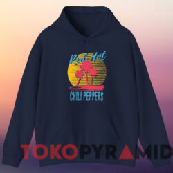 Red Hot Chili Peppers Beach Scene T-shirt 3 Red Hot Chili Peppers Beach Scene T shirt Navy Hoodie