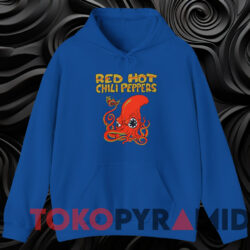Red Hot Chili Peppers Fire Squid T-shirt 3 Red Hot Chili Peppers Fire Squid T shirt Blue Hoodie