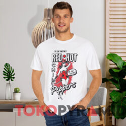 Red Hot Chili Peppers In The Flesh T shirt White T shirt
