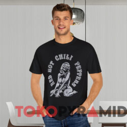 Red Hot Chili Peppers Marilyn Monroe T shirt Black T shirt