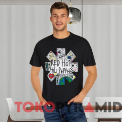 Red Hot Chili Peppers Unlimited Love World Tour T shirt Black T shirt