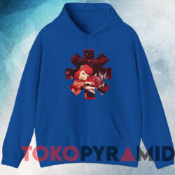 Red Hot Chilli Peppers One Hot Minute T-shirt 3 Red Hot Chilli Peppers One Hot Minute T shirt Blue Hoodie
