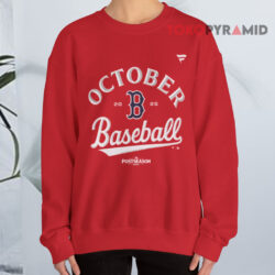 Red Sox 2025 October Baseball Red Sweatshirt