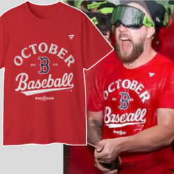 Red Sox 2025 October Baseball T shirt