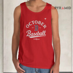 Red Sox 2025 October Baseball Shirt 2 Red Sox 2025 October Baseball Tank Top