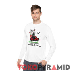 Red Truck This Is My Hallmark Christmas Movies Watching Sweatshirt 2 Red Truck This Is My Hallmark Christmas Movies Watching Long Sleeve