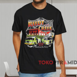 Reedy Creek Fire Dept Protecting The Magic T shirt Black T shirt