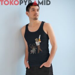 Resident Evil 4 Masterpiece Theater Chainsaw Villager Shirt 2 Resident Evil 4 Masterpiece Theater Chainsaw Villager