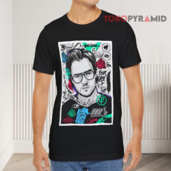 Rest In Music Rip Liam Payne One Direction Black T shirt