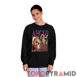 Rest In Peace Angus Cloud T-shirt Euphoria Fezco 1998-2023 3 Rest In Peace Angus Cloud T shirt Euphoria Fezco 1998 2023 Black Long sleeved Tee