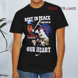 Rest In Peace Forever In Ryne Sandberg Our Heart Nike 2025 Black T shirt
