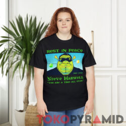 Rest In Peace Steve Harwell Shirt 1967-2023 Shrek All Star 3 Rest In Peace Steve Harwell 1967 2023 Shrek All Star Woman Black T shirt
