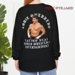 Rey Mysterio Eddie Guerrero Latino Heat World Wrestling Shirt 3 Rey Mysterio Eddie Guerrero Latino Heat World Wrestling Long sleeved