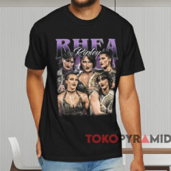 Rhea Ripley Graphic Wwe Shirt Black T shirt