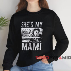 Rhea Ripley She's My Mami Shirt Black Sweatshirt