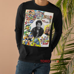 RIP Akira Toriyama Dragon Ball T-shirt 2 Rip Akira Toriyama Dragon Ball Black Long sleeved
