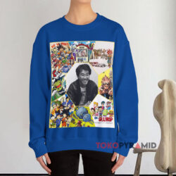 Rip Akira Toriyama Dragon Ball Blue Sweatshirt