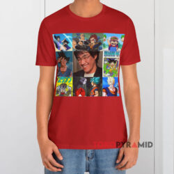 Rip Akira Toriyama Dragon Ball Red T shirt
