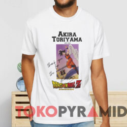 Rip Akira Toriyama Shirt Dragon Ball Thank You For The Memories Shirt White T shirt