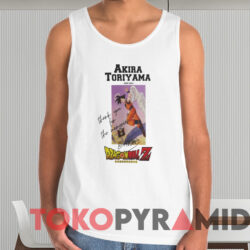 RIP Akira Toriyama Shirt Dragon Ball Thank You For The Memories 4 Rip Akira Toriyama Shirt Dragon Ball Thank You For The Memories Shirt White TankTop