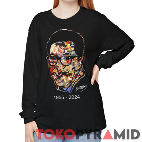 Rip Akira Toriyama Tee Tribute Akira Toriyama In Loving Memory 1955 2024 Long Sleeve Rip Akira Toriyama Tee Tribute Akira Toriyama In Loving Memory 1955 2024 Long Sleeve