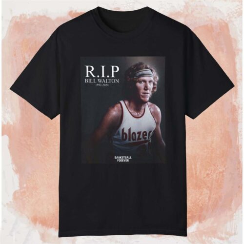 Rip Bill Walton Shirt Black T shirt Rip Bill Walton Shirt Black T shirt
