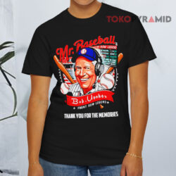 Rip Bob Uecker 1934 2025 Front Row Legend Thank You For The Memories Black T shirt