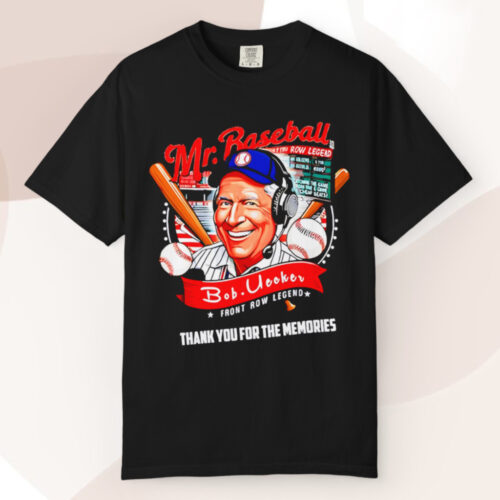 Rip Bob Uecker 1934 2025 Front Row Legend Thank You For The Memories T shirt Rip Bob Uecker 1934 2025 Front Row Legend Thank You For The Memories T shirt