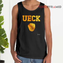 RIP Bob Uecker Mr. Baseball Milwaukee Brewers Logo Shirt 2 Rip Bob Uecker Mr Baseball Milwaukee Brewers Logo Tank Top
