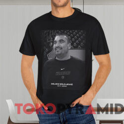 Rip Dejan Milojević 1977 2024 Shirt Black T shirt