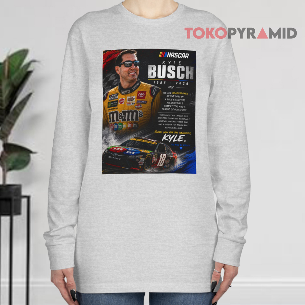 Rip Kyle Busch 1985 2026 Long sleeved Rip Kyle Busch 1985 2026 Long sleeved