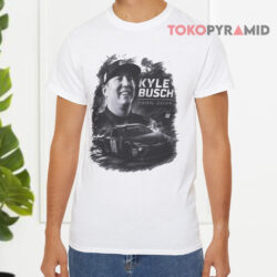 Rip Kyle Busch White T shirt