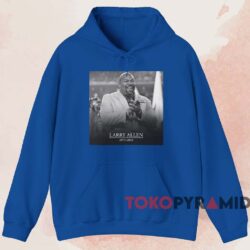 Rip Larry Allen 1971 2024 Dallas Cowboys Shirt Blue Hoodie