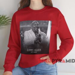 Rip Larry Allen 1971 2024 Dallas Cowboys Shirt Red Sweatshirt