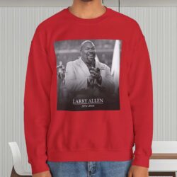 Rip Larry Allen 1971 2024 Dallas Cowboys Shirt Red Sweatshirt