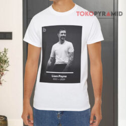 Rip Liam Payne One Direction White T shirt