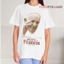 Rip Pope Francis Vatican’s Casa Santa Marta Remembering The Life Of Pope Francis White T shirt