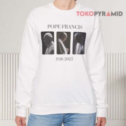 RIP Pope Francis Vintage Shirt 3 Rip Pope Francis Vintage Sweatshirt