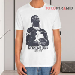 Rip Rich Homie Quan 1989 2024 White T shirt