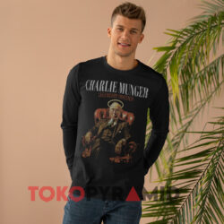 RIP To The Legendary Investor Charlie Munger Shirt 4 Rip To The Legendary Investor Charlie Munger Black Long sleeved