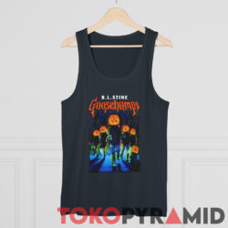 R.L. Stine Goosebumps Shirt Attack Of The Jack Olanterns Shirt 3 Rl Stine Goosebumps Shirt Attack Of The Jack Olanterns Shirt Tank Top