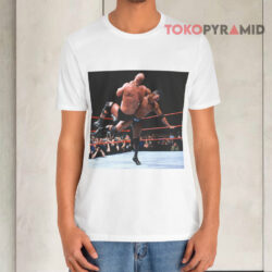 Rock Bottom Wrestlemania Xv White T shirt