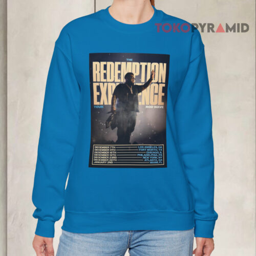 Rod Wave Redemption Tour 2025 Sweatshirt Rod Wave Redemption Tour 2025 Sweatshirt