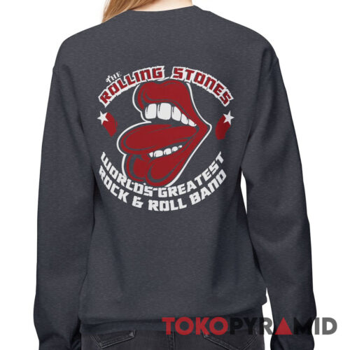 Rolling Stones 1978 Tour Of America Worlds Greatest Rock & Roll Band Sweatshirt