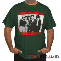 Rolling Stones 1989 Steel Wheels Concert The North American Tour Shirt Front