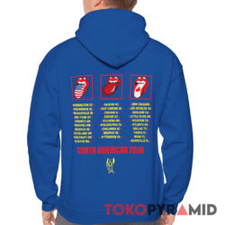 Rolling Stones 94 95 Voodoo Lounge Tour North American Tour Hoodie